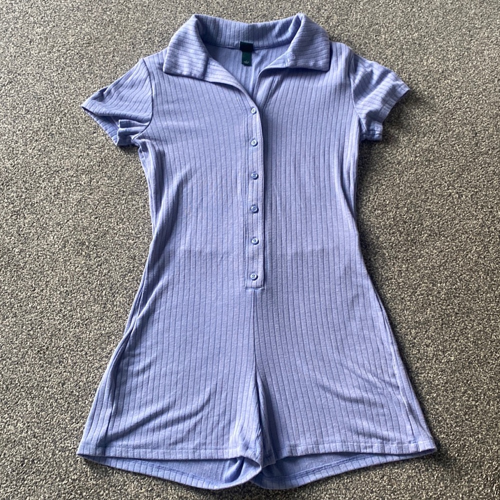 Violet Short Sleeve Romper